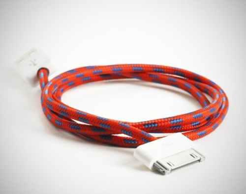 Cross Stripe iPhone/iPad Cable