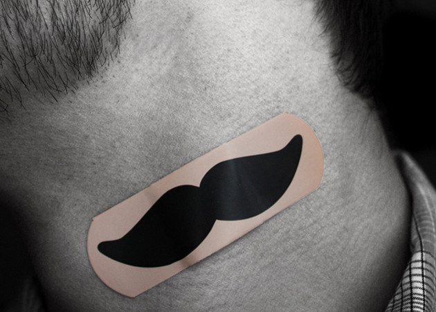 Mustache Bandages