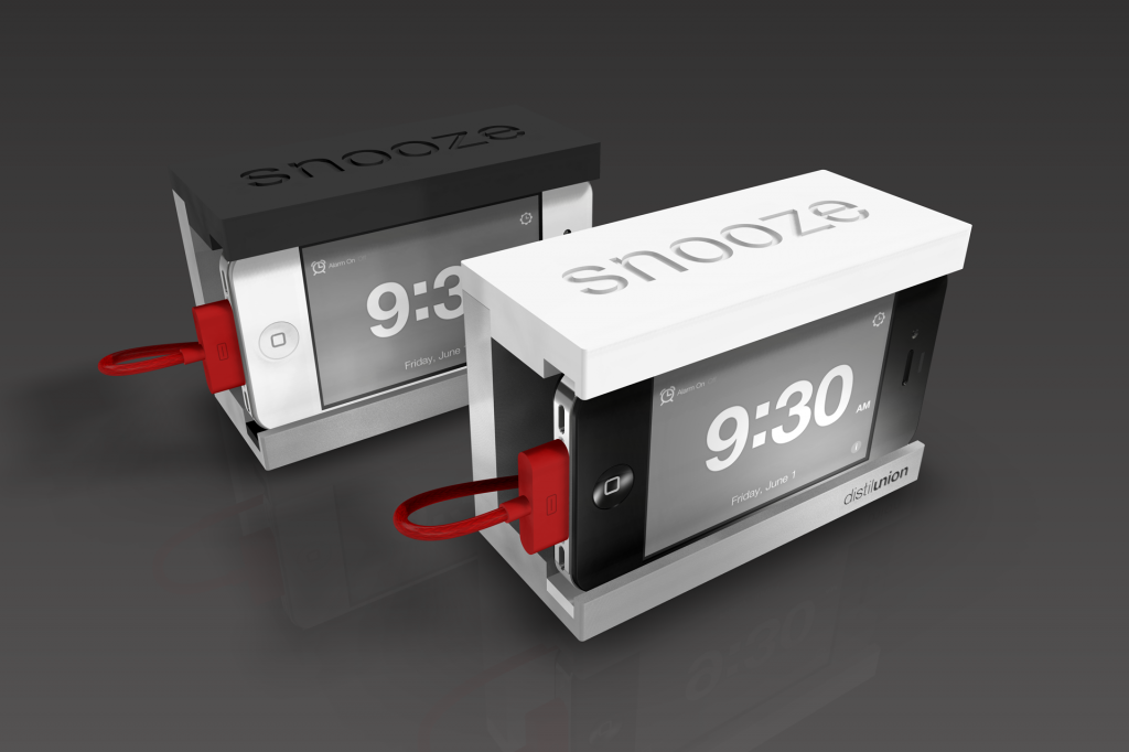 Snooze alarm clock for iPhone