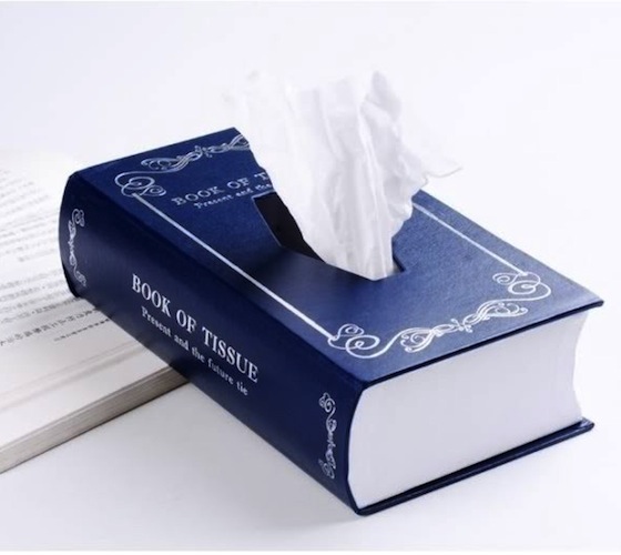 Book Style Paper Towel Tissue Box