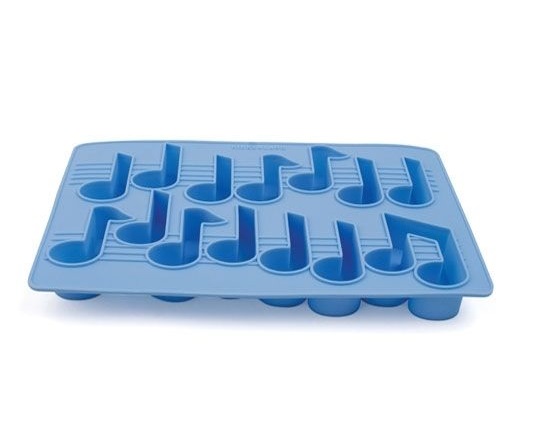 Mucical Notes Silicone Ice Cube Tray