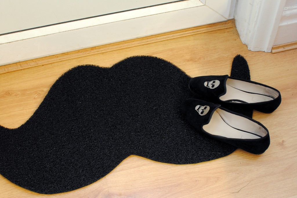 Moustache Door Mat
