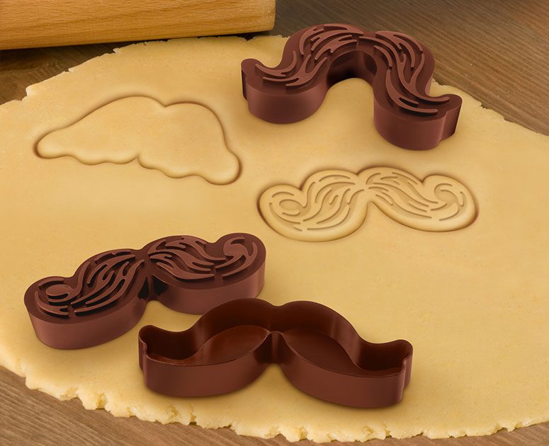 Mustache Cookie Cutter Set