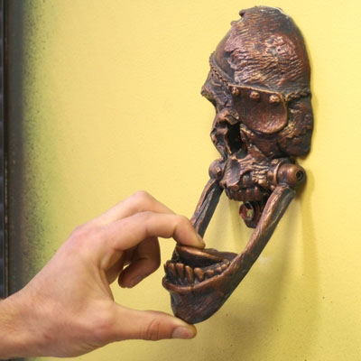 Pirate Skull Door Knocker