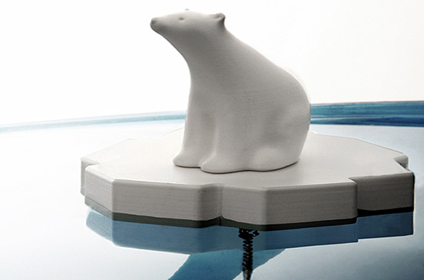 Polar Bear Drain Stopper