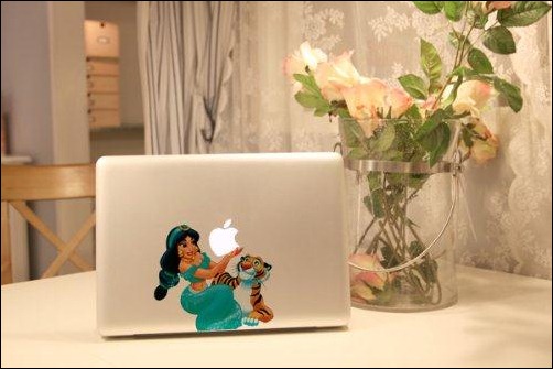 Princess Macbook Decal