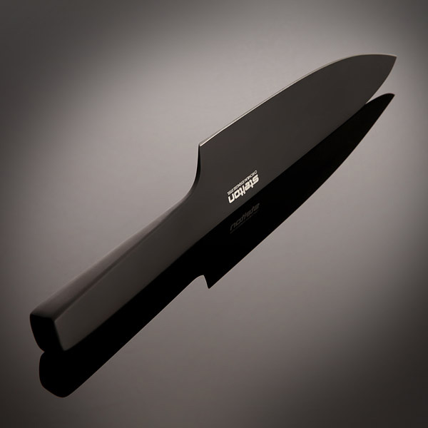 Pure Black Chef’s Knife by Stelton