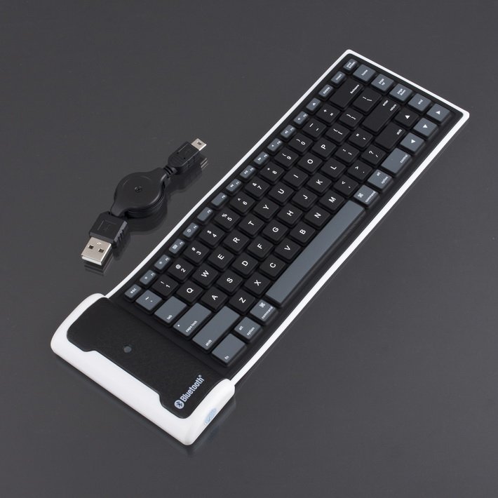 Roll Up Washable Bluetooth Keyboard