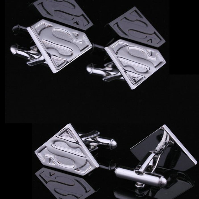 Superman Hero Symbol Shirts Men’s Cufflinks