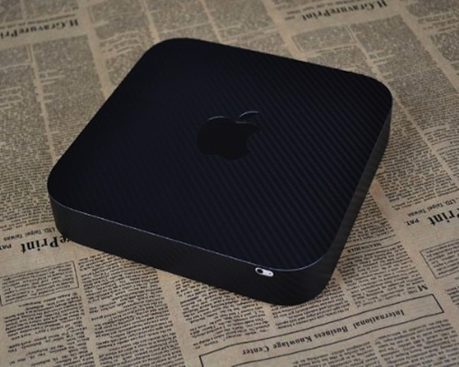 Carbon Fiber Mac Mini Wrap