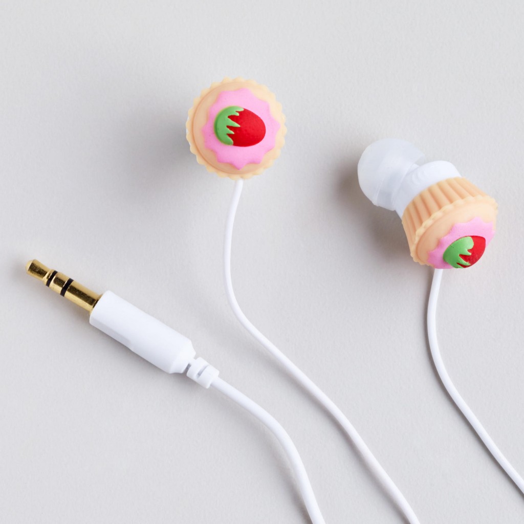 Cupcake Cord Wrapper & Earbud Set