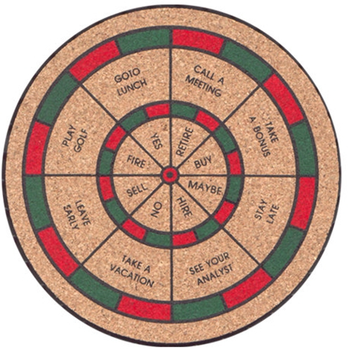 Decision Maker Dartboard