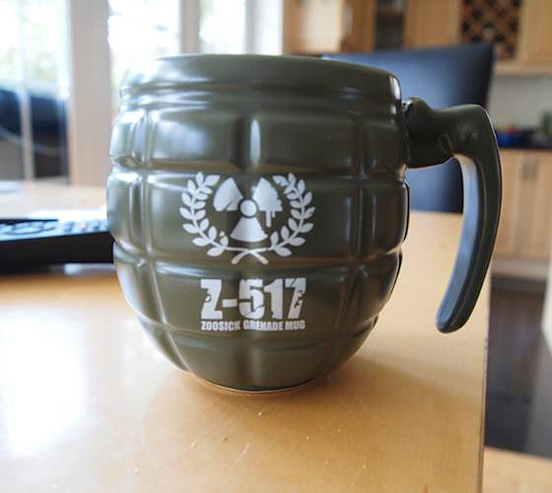 Grenade Novelty Mug