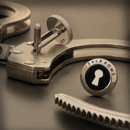 Handcuff Key Cufflinks