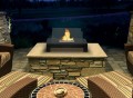 Floor Standing Ethanol Fireplace