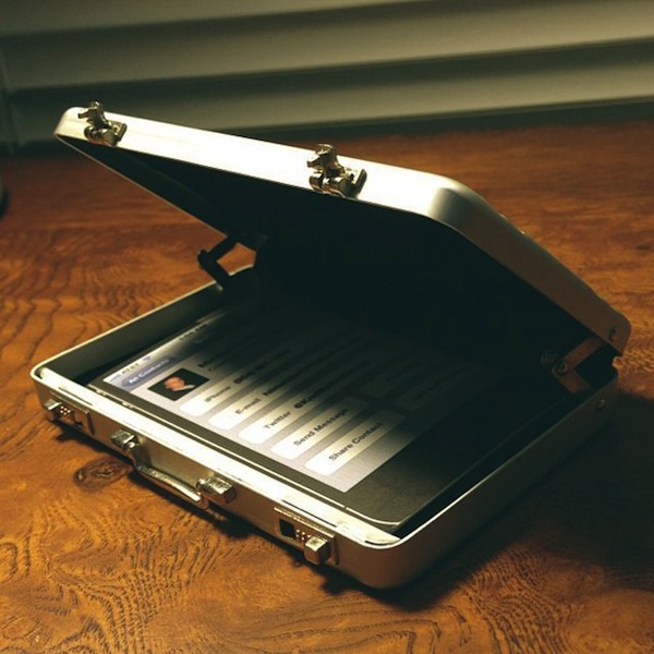 Mini Briefcase Card Carrier