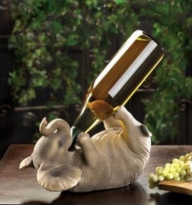 Elephant  Wine Bottle Holder