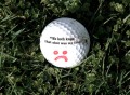 Self Deprecating Golf Balls