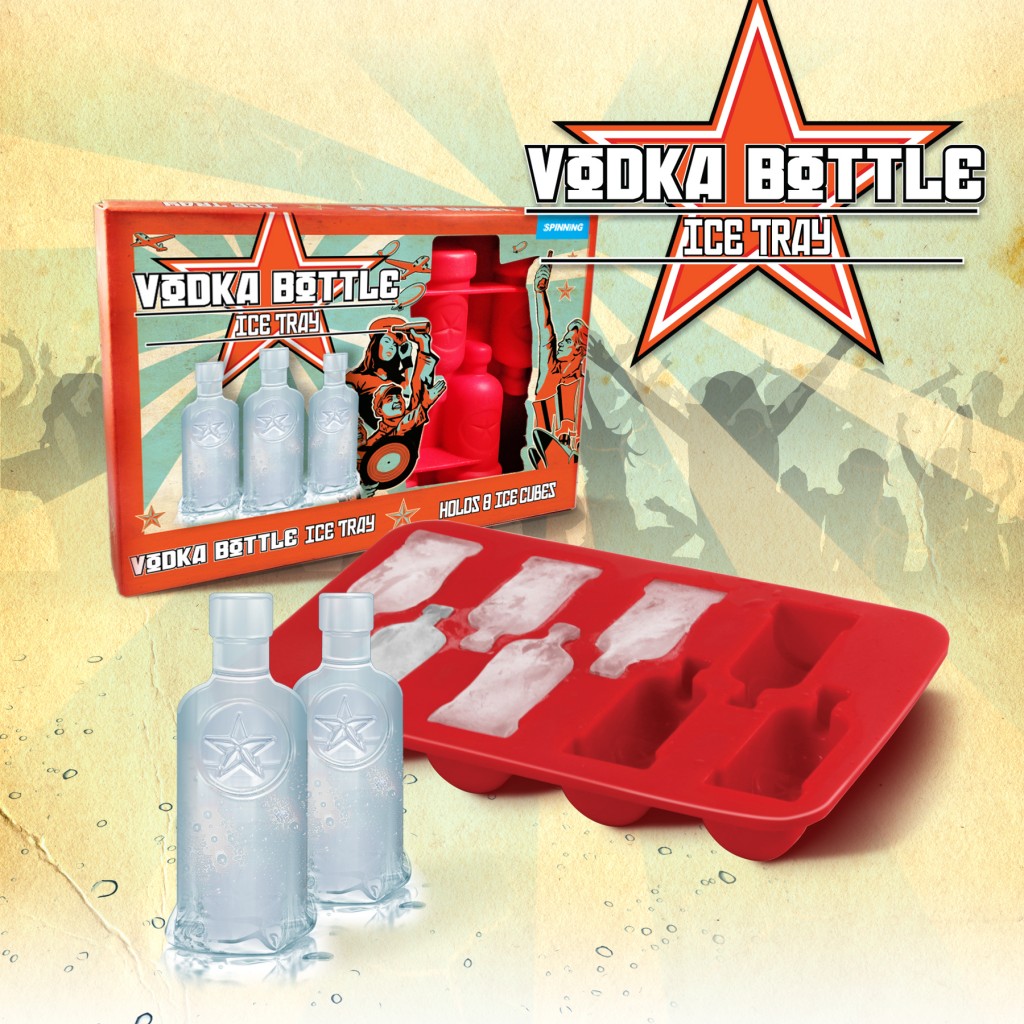 Vodka Bottle Ice Tray