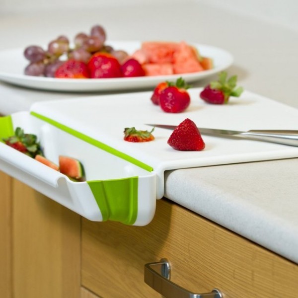 Collapsible Bin & Cutting Board