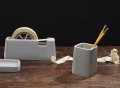 Concrete Desk Set