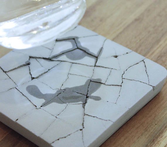 Concrete Water Absorbant Coaster