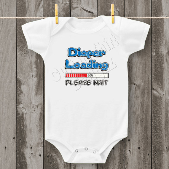 Diaper Loading Bodysuit