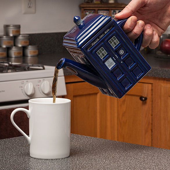 TARDIS Ceramic Tea Pot