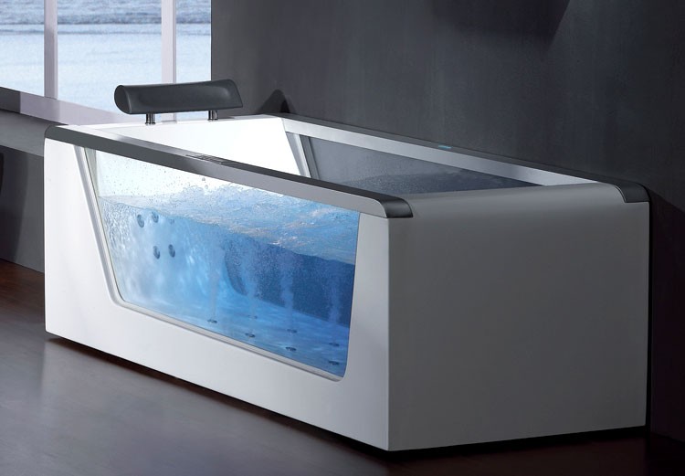 EAGO Luxury Clear Whirlpool Hot Tub