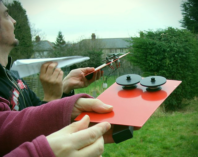 Electric Paper Plane Launcher