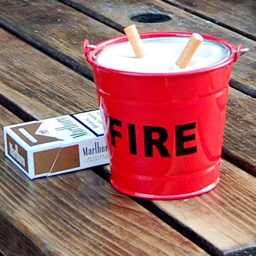 Fire Bucket Ashtray