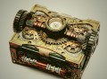 Jewelry Box Steam Punk With Compass