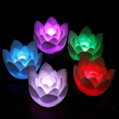 LED Rose Party Candle Light Lamp