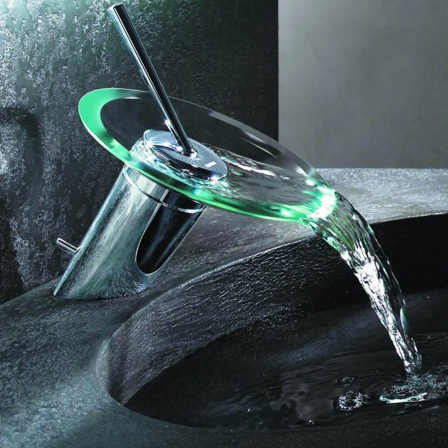 Murano Waterfall Faucet by Hansa