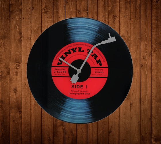Nextime Vinyl Clock