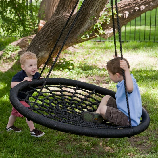 Round-and-Round Outdoor Swing