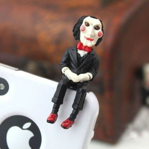 Saw Jigsaw Puppet Earphone Jack