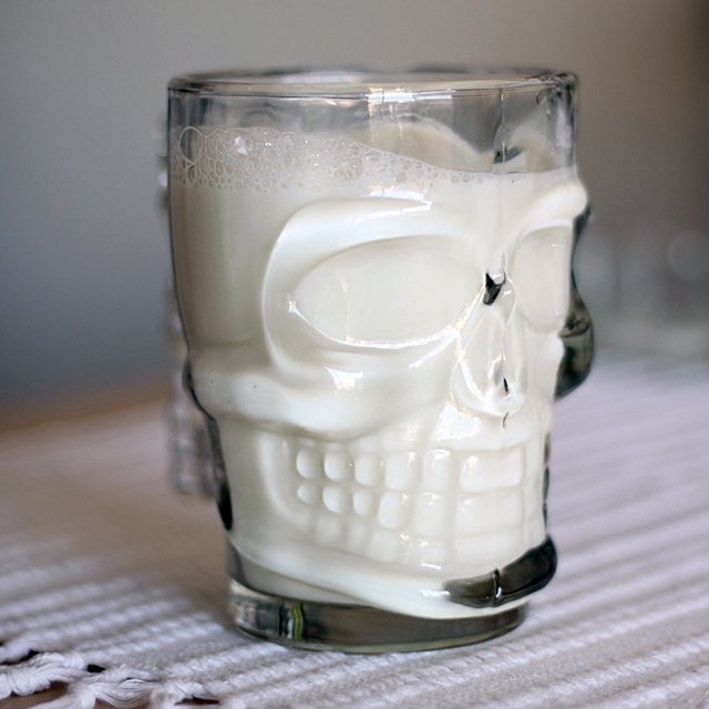 Skull Stein Glass