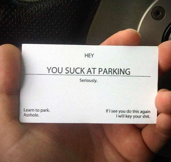 You Suck At Parking Cards