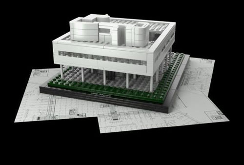 lego architecture villa savoye