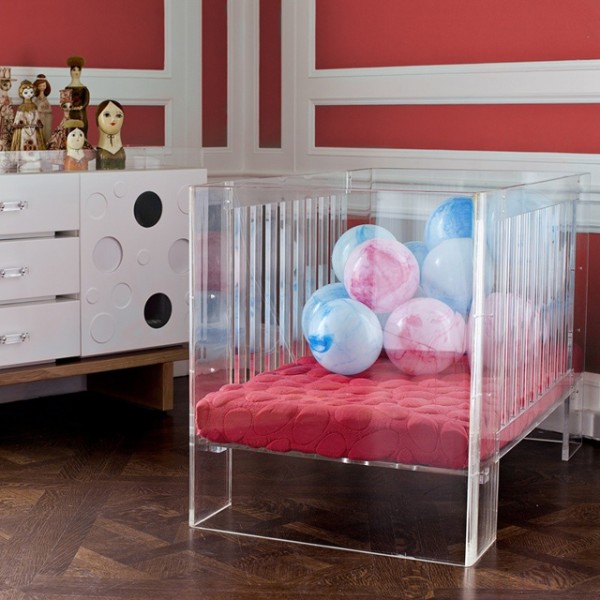 Lucite Crib by Nurseryworks