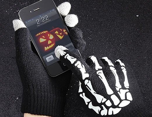 Skeleton Touch Gloves