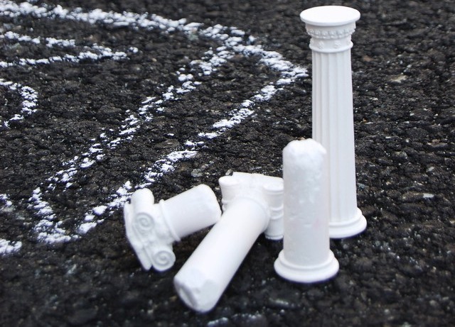 Classic Chalk Columns