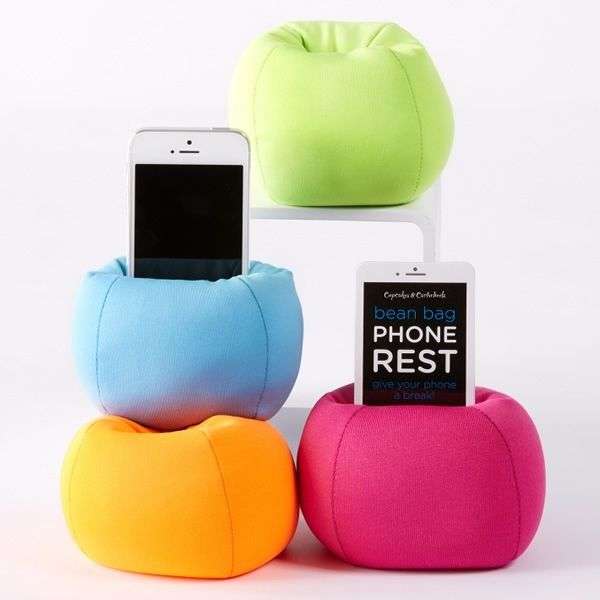 Bean Bag Phone Rest