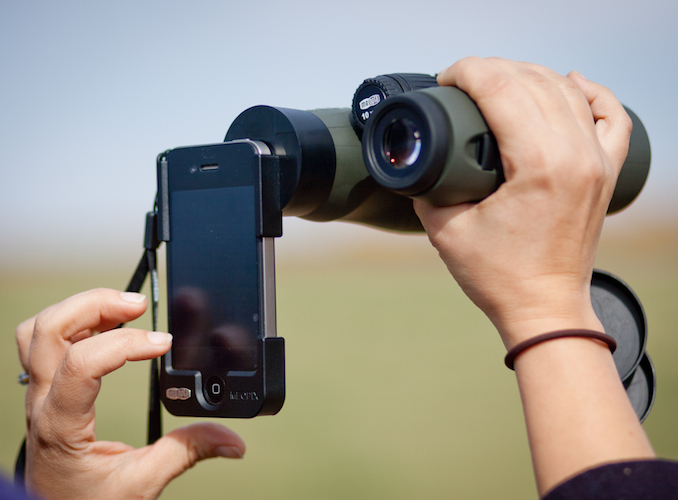 Carson HookUpz iPhone Adapter for Binoculars