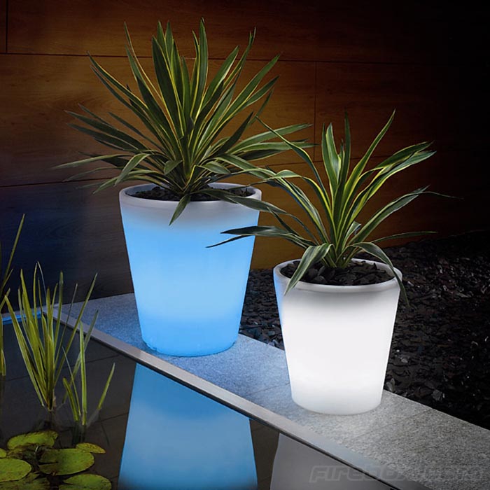 Color Changing LED Plant Pot