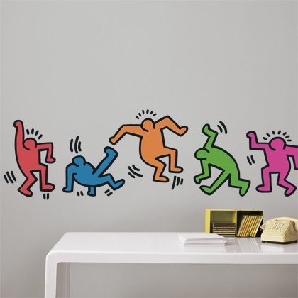 Dancing Figures Wall Decal