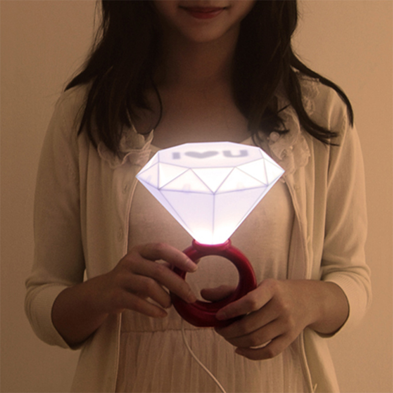 Diamond Ring Lamp
