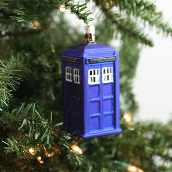 Doctor Who Tardis Christmas Ornament