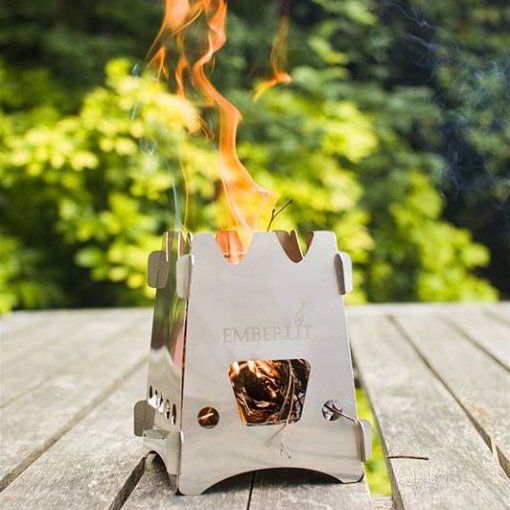 Emberlit  Titanium Camping Stove